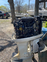 60 horse Johnson outboard motor for sale, two stroke 20 inch shaft