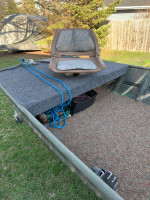 Jon boat 15 hp Johnson