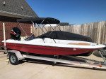 Boat, motor,trailer. Performer 17'
