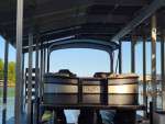 2022 Barletta L25 UC tri toon pontoon w/ 300 Mercury Verado Low Hours