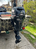 16’ Fishing Boat w/ 2012 30 hp E-Tec