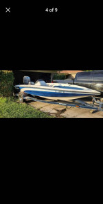 1998 fisher bass boat. Pro 180