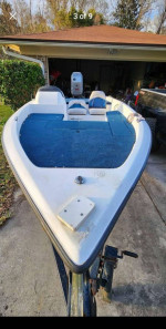1998 fisher bass boat. Pro 180
