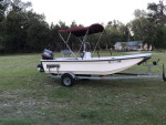 1998 Carolina skiff 17 Ft