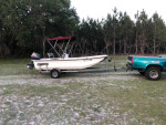 1998 Carolina skiff 17 Ft