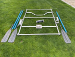 NRS Bighorn Raft Frame and Oars