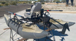 Inflatable pontoon boat
