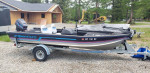 17' Aluminum Bass Boat