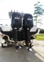 2007 Fountain 23T CC W Twin Mercury Optimax