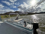 Lake ready 24’ pontoon bot