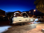 Lake ready 24’ pontoon bot