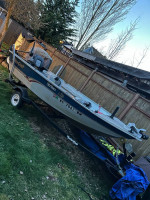 2001 mirrocraft Fishing boat 2008 20hp yamaha
