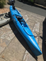 Hobie Mirage Revolution 13 ft peddle Kayak Blue