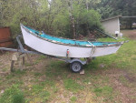 15ft fiberglass East side drift boat