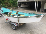 15ft fiberglass East side drift boat