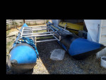 17'x27" rubber cataraft /raft package