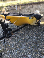 9.9 Yamaha four stroke boat and trailer