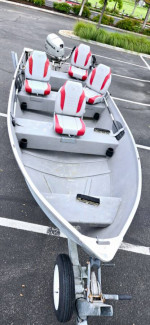 16 FT Alumacraft w/4 stroke Honda 30HP