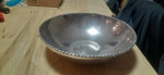 Silver decorative bowl