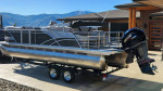2022 Sylvan L-3 CLZ DH with Yamaha 250 SHO VMax and Karavan trailer.