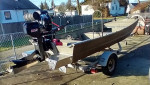 Lowe 1448 w/ New 25hp Surface Drive Mudmotor & Pods