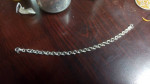 Nice Sterling Silver Ladies Round Link / Charm Bracelet