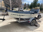Lavro Drift Boat with motor