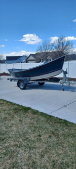 Alumaweld driftboat
