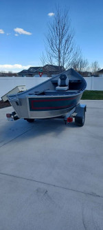 Alumaweld driftboat