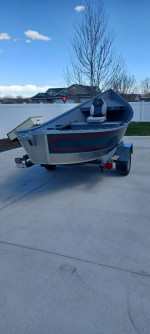 Alumaweld driftboat