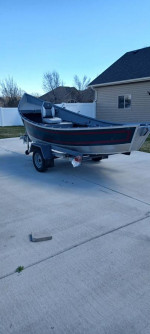 Alumaweld driftboat