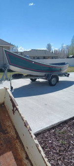 Alumaweld driftboat