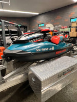 2 Seadoo's on custom Aluminum Trailer