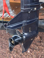 DINGHY, TRAILER & 9.8 HP MOTOR