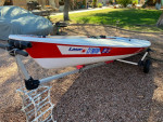 LASER sailboat-sail with intensity!