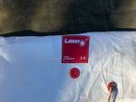 LASER sailboat-sail with intensity!