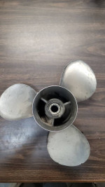 Mercury stainless prop