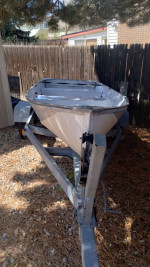12' John Boat and Trailer