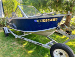 Hews 15 Aluminum Fishing Boat