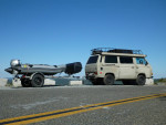 Zodiac Mark I w/15hp 4 stroke Honda & Custom Pacific Trailer