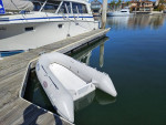 ePropulsion motor w/ 8'-5"  Rib Dinghy West Marine hard bottom