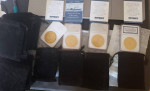 Around 16-19 replica gold coins NGC shipwreck