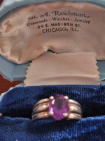 Fancy vintage boxes for your special ring!