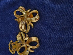 1950's clip on earrings by Pell