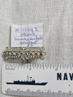 Rhinestone pin/pendant