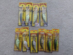 New In Package Bass Crankbaits and Swimbaits
