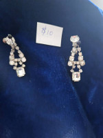 Rhinestone Earrings - vintage