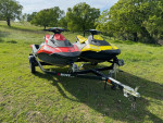 Two. Jet Ski 2016 Sea Doo with Trailer