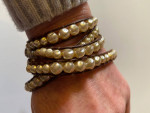 Chan Luu Pearl Wrap bracelet or necklace