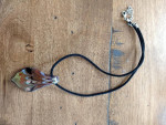 Blown Glass pendant necklace